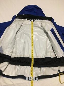NEW Marmot Heavy Duty Precip Blue Waterproof Ripstop Rain Jacket Mens Small NWOT