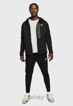 NEW Mens Nike Tech Volt Sherpa Fleece Tracksuit SET Hoodie & Joggers Large LTDED