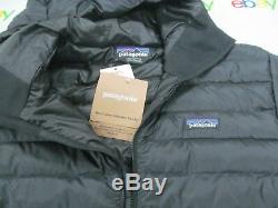 NEW Patagonia Down Sweater Hoody Jacket LARGE Black 800 fill power goose down