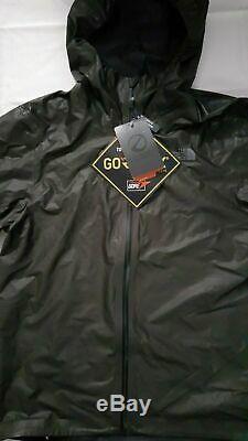 NEW THE NORTH FACE MEN'S HYPERAIR GORE-TEX TRAIL BLACK JACKET WithHOOD SIZE L