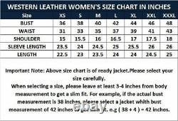 NOORA Women Fashion Coat Cow lady Suede Leather Western Jacket Fringes BS-106