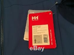 NWT $260.00 Helly Hansen Mens Salt Power Sailing Jacket Blue/Red/White Sz Small