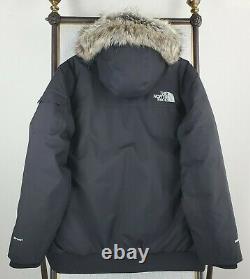 NWT $299 THE NORTH FACE Size Medium Gotham 550 Fill Down Mens Black Jacket Coat