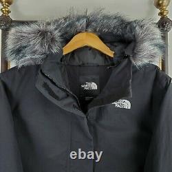 NWT $300 THE NORTH FACE Size XL 550 Down Womens Arctic Parka Black Jacket NEW