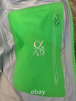 NWT Arc'teryx Alpha AR Goretex Pro Jacket Green Womens Size Large $600