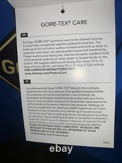 NWT Arc'teryx Beta SL Hybrid Men's Gore-Tex Rain Jacket Rigel (Blue) XXLarge