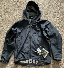 NWT Men's Arc'teryx Zeta SL Gore-Tex Jacket Size XL Black ARCTERYX $299 NEW