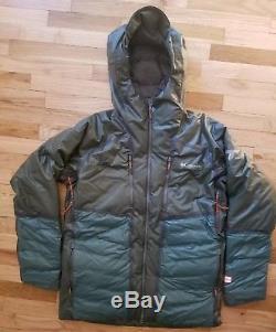 NWT Mens Columbia Outdry EX Diamond Piste 800-Down Insulated Jacket Green M $650