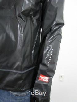 NWT Mens Columbia Outdry EX Montrail Light Waterproof Rain Shell Jacket Black