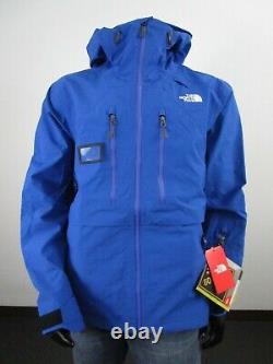 NWT Mens TNF The North Face Mountain Pro Gore Tex 3L Hard Shell Ski Jacket Blue