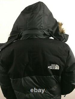NWT Mens TNF The North Face Vostok Down Parka Insulated Winter Jacket Grey Black