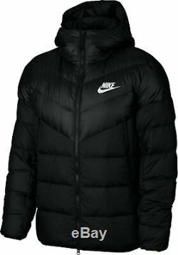 NWT Nike Sportswear Windrunner Down Puffer Coat Jacket Mens XXL Black