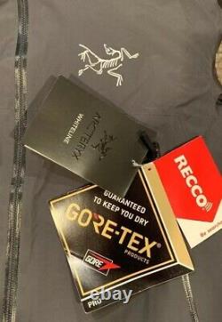 NWTs Arcteryx Mens Rush LT Jacket. Gore-Tex Pro. X-Large. Black Pilot ($649)