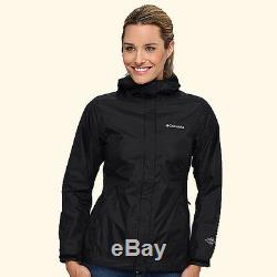 New $100 Columbia womens Arcadia waterproof Omni Tech rain jacket Plus 1X 2X 3X