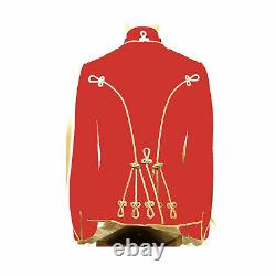 New (1718-1918) British Regt Military Uniforms, Men Red Wool Jacket Fast Shipping