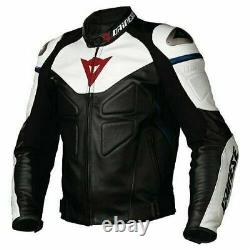 New 2021 Motogp Motorbike Leather Jacket Motorcycle Bikers Racing Sports Jacke