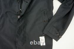 New $349 Barbour Black Waterproof/breathable Full Zip Golspie Jacket Size M