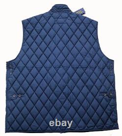 New 3XB 5XB 6XB Polo Ralph Lauren Diamond Quilted Vest Beaton Big & Tall Jacket