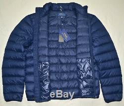 New 4XLT POLO RALPH LAUREN Mens down jacket coat 4XT 4XL TALL puffer navy blue
