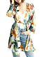New Alice + Olivia Maylin Greenwich Garden Floral Dress Jacket 0 2 4 6 Xs Small