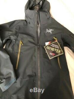 New Arc'teryx Sabre Gore-Tex RECCO Jacket Men's COLOR ORION sz LaRGE MSRP $625