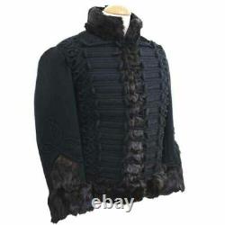 New Artillery Pelisse Royal Circa 1815 Navy Blue Wool Men CustomMade Jacket Sale