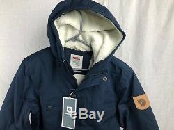 New Fjallraven Greenland Winter Jacket Night Men S M L XL Insulated Sherpa Lined