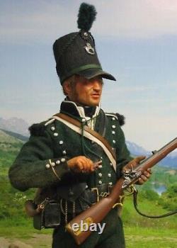 New Green 95th Napoleonic Wars 1810 Artillery Cavalry Wool Men Jacket Fast Ship