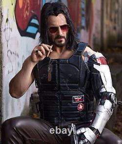New Johnny Silverhand Cyberpunk 2077 Keanu Reeves Vest Jacket