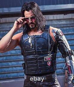 New Johnny Silverhand Cyberpunk 2077 Keanu Reeves Vest Jacket