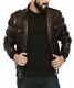 New Leather Jacket For Men Genuine Lambskin Zipper Leather Jacket