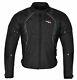 New Men Black Motorcycle Textile Jacket Waterproof Cordura Motorbike Ce Armours