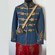 New Men Blue Cavalry Captain Of The Austro-hungarian Hussar Regiment Jacket