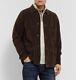 New Men Lambskin Shirt Designer Genuine Suede Real Leather Jacket Shirt #119