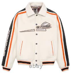 New Men's Avirex Jackets All Colours Bomber American Cowhide Leather Jackets