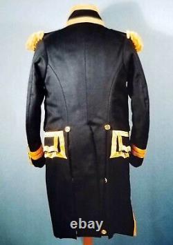 New Men's British Royal Navy Captain Dress Historical Military Jacket Fast Ship