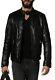 New Men's Genuine Leather Jacket Biker Style Motorcycle Slim Fit Jacket Az276
