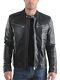 New Men's Genuine Leather Jacket Biker Style Motorcycle Slim Fit Jacket Az324