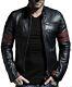 New Men's Genuine Leather Jacket Biker Style Motorcycle Slim Fit Jacket Az480