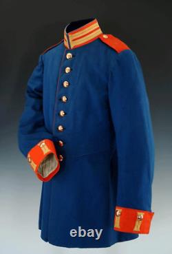 New Men's blue military jacket