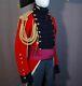 New Military General Lieutenant Historical British Men Red Wool Jacket Fast Ship