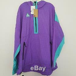 New Nike ACG All Conditions Gear QS Half Zip Pullover Jacket Size XXL 931907-560