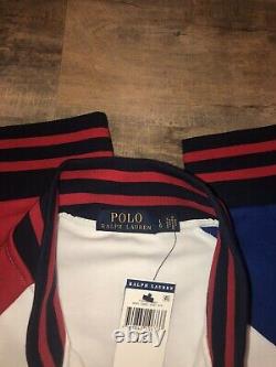 New Polo Ralph Lauren Varsity Jacket USA Olympics Chariots Of Fire Logo Mens L