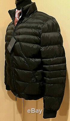 New Stefano Ricci Men's Black Luxury Goose Down Winter Jacket $5k Size 54