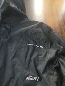 New Under Armour Mens Storm 3 100% Wind/Waterproof Loose Jacket Large
