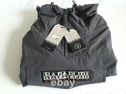 New With Tags Mens NAPAPIJRI Rainforest Jacket Dark Grey Size UK XLarge RRP £180