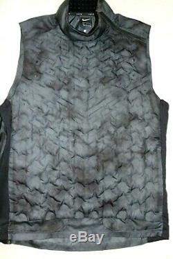 Nike Aeroloft Men Repel Reflective Running Jacket Dark Grey Bv5699-021 M