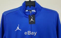 Nike Air Jordan Dri-fit Basketball Suit Jacket + Pants Royal Blue New (size Xl)