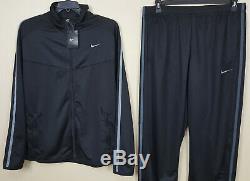 Nike Epic Training Track Suit Jacket + Pants Outfit Black Grey New (size Xl)