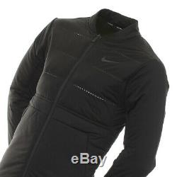 Nike Golf Aeroloft Full Zip Jacket Black Water Repel 932235-010 NEW Men's $250